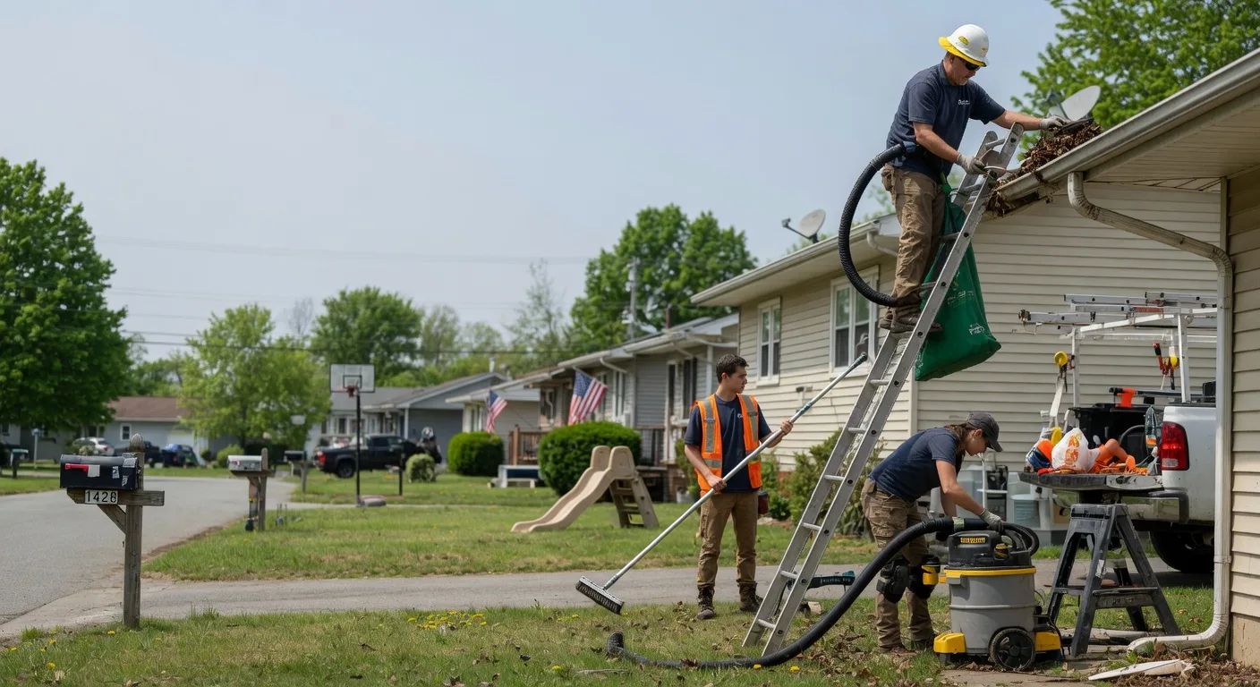 Gutter Installation in Scioto Furnace, OH near me